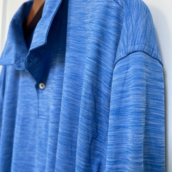 Peter Millar featherweight UPF 50+Long Sleeve Golf Polo Size XXL - Picture 2 of 5